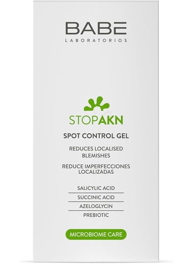 Babe Laboratorios Stop AKN Spot Control Gel – Targeted Blemish Treatment for Acne-Prone Skin – 8 ML - Image 2